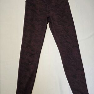 Spyder Womens Maroon Leggings